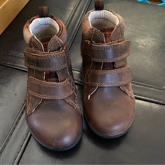 Clarks First Shoes Brown Shoes Boots Booties - Picture 6 of 6